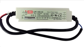 Zasilacz LED 16W 42V 0.39A LPF-16D-42 MEAN WELL