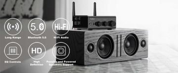 Аудиоконвертер HiFi ЦАП с Bluetooth 1Mii B08+