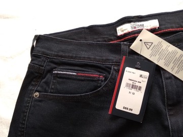 TOMMY HILFIGER SPODNIE JEANS MĘSKIE W 31 L 32