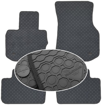 BMW X3 G01 2017- Dywaniki CZARNE