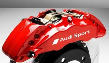 AUDI Sport NAKLEJKA NA ZACISK HAMULCOWY PRZEDNI