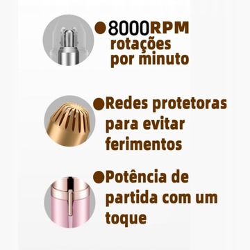 Электрический триммер для бровей USB, безболезненный макияж