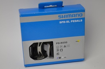 Шоссейные педали Shimano SPD-SL PD-R550G + шипы