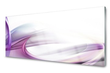 Panel szklany do kuchni Abstrakcja 125x50