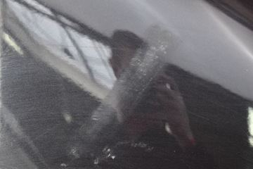 BŁOTNIK PRAWY PRZÓD PRZEDNI CZARNY PORSCHE CAYENNE 1 I 02-07