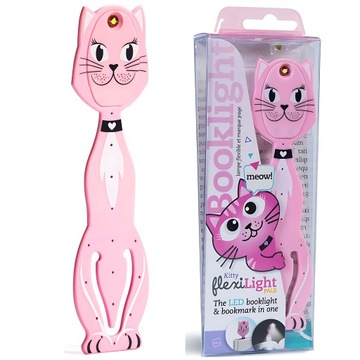lampka do czytania książek z klipsem na baterie kot Prezent dla kociary TG
