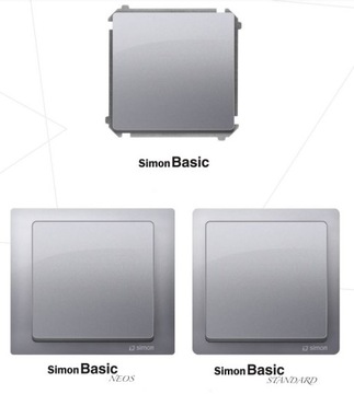 SIMON BASIC Одинарный гнездовой ключ DATA красный BMGD1.01/22