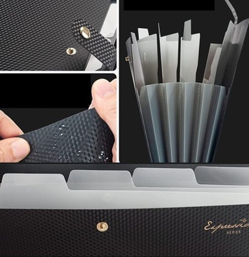 Папка для документов складная с 5 отделениями Biwuar