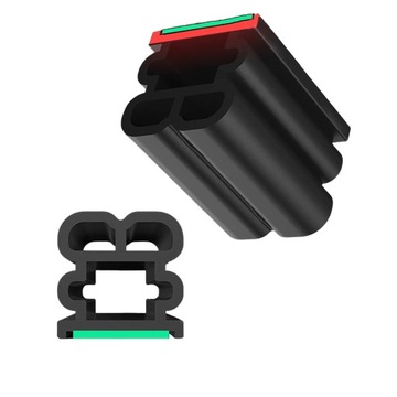 НОВАЯ УЛУЧШЕННАЯ САМОКЛЕЯЩАЯСЯ ПРОКЛАДКА ДЛЯ АВТОМОБИЛЬНЫХ ДВЕРЕЙ 5м, 14Х15 мм