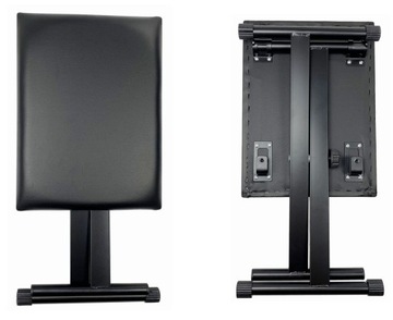 СКАМЬЯ ТАБУРЕТ КРЕСЛО ДЛЯ ПИАНИНО КЛАВИАТУРА ОРГАН ЧЕРНЫЙ