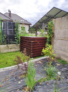 Большой комиссист с крышкой 1200L, установка без использования лакированных инструментов