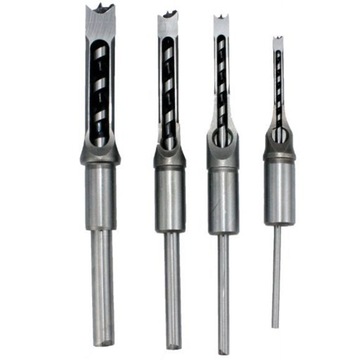 Сверла из 4-х частей из углеродистой стали, прочные и устойчивые к ржавчине, для