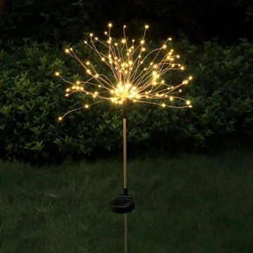 2шт СОЛНЕЧНАЯ САДОВАЯ ЛАМПА Одуванчик 150LED