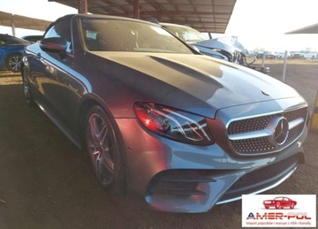 Mercedes Klasa E W213 2019 Mercedes-Benz Klasa E 2019r., E 450, 3L, od ubezpieczalni 3.0 Benzyna 367KM