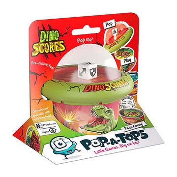 ZABAWKA POP-A-TOPS DINO SCORES