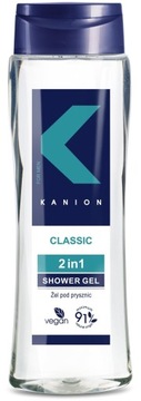 KANION FOR MEN - ŻEL POD PRYSZNIC DO MYCIA CIAŁA I WŁOSÓW - CLASSIC - 400ml