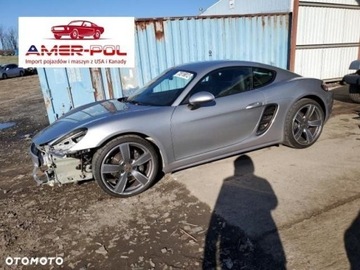 Porsche Cayman 718 Coupe 2.0 300KM 2017 Porsche Cayman Porsche Cayman 2.0 Benzyna 300KM