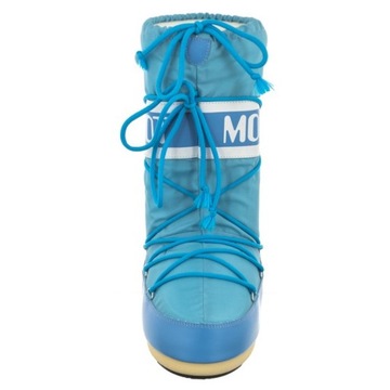 Buty Śniegowce Moon Boot Icon Nylon Niebieskie