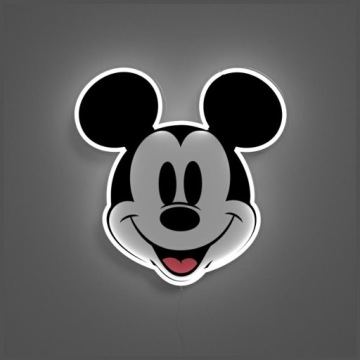 Неон LED Disney Mickey Yellowpop принт обличчя настінний декорація кімната