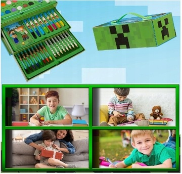 Богатый художественный набор для раскрашивания для детей, более 40 предметов.