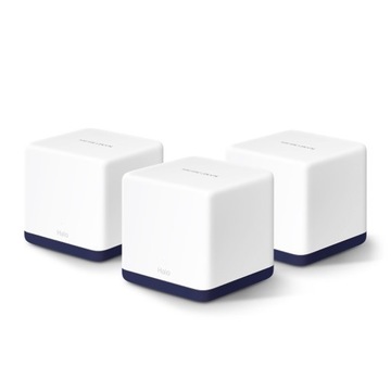 Zestaw TP-LINK System wzmacniacz WiFi Mesh Halo H50G AC1900 3-pak