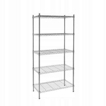 Regał magazynowy 5-półkowy regulowany 900x450x1800 mm TECHNICA