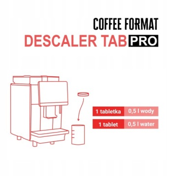 Coffee Format Descaler Tab PRO 25х16г Таблетки для удаления накипи для кофемашин