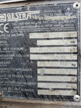 Камнекольный станок GETRA