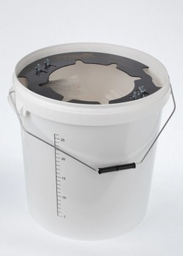 INSTAR - МАШИНА ДЛЯ ОЧИСТКИ СМЕСИТЕЛЕЙ TYTANX ВЕДРО 33 Л ЩЕТКИ ВОДА