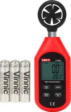 Анемометр температуры ветра UNI-T UT363