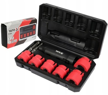 НАБОР ЩЕТКОВ ДЛЯ ЧИСТКИ ВИНТОВ И ШТИФТОВ YATO 9 ЭЛЕМЕНТОВ. НАБОР ИЗ 9 ПРЕДМЕТОВ