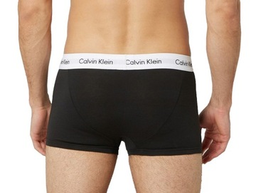 Bokserki, majtki męskie CK Calvin Klein BLACK 3 PACK