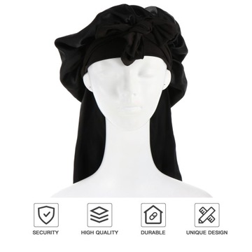 Czapka do włosów Turbany do spania Damska jedwabna czapka