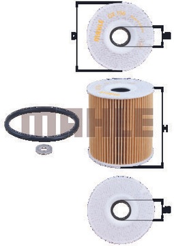 KNECHT FILTR OLEJE BMW 330D E46 530D E39 X5