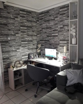 3D СТЕНОВЫЕ ПАНЕЛИ ПВХ СЕРЫЙ КАМЕНЬ ДЕКОРАТИВНЫЕ 10x