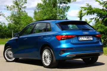 Audi A3 8Y Sportback 2.0 35 TDI 150KM 2021 Audi A3 Sportback Sportback 35TDI S tronic Advanced 150KM Bezwypadkowy Ser, zdjęcie 5