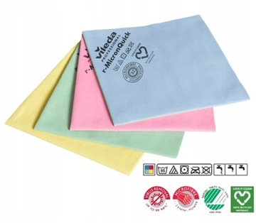 ŚCIERKA ANTYWIRUSOWA R-MICRONQUICK ZIELONA SZYBY VILEDA PROFESSIONAL 1SZT.