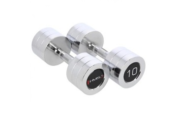 ХРОМИРОВАННЫЕ Гантели CHD10 2X10KG /HMS
