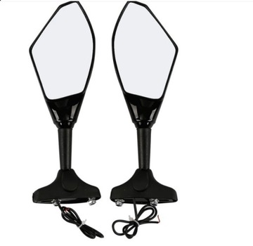 ЗЕРКАЛА С ПОВОРОТНИКАМИ ДЛЯ МОТОЦИКЛА SUZUKI HONDA