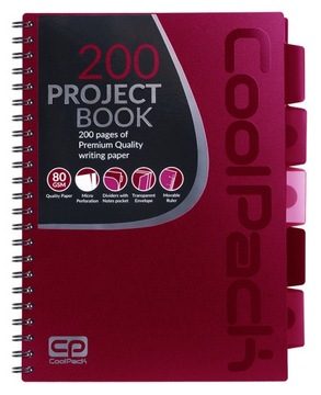 Kołozeszyt A4 100k kratka CoolPack Project Book