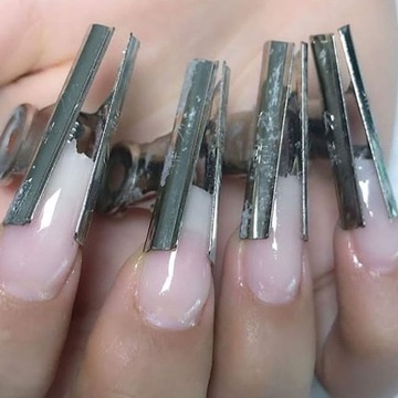 ТОВАРЫ ДЛЯ ДЕКОРАТА НОГТЕЙ NAIL FIBRE SALON ИНСТРУМЕНТЫ ДЛЯ НОГТЕЙ 10 ШТ.
