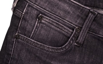 LEE spodnie REGULAR skinny GREY jeans SCARLETT _ W33 L33