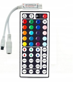 sterownik RGB kontroler LED pilot 44 klawisze