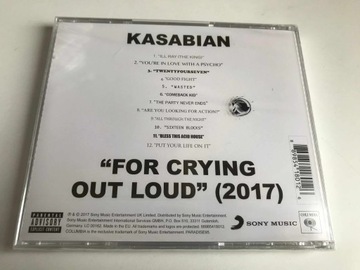 CD Kasabian For Crying Out Loud 2017 НОВИНКА