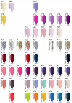 SET 3+1 карусель гибридного лака Molly Lac