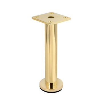 NOGA NÓŻKA MEBLOWA REGULOWANA ZŁOTA ZŁOTY POŁYSK LOFT SL015 H-21CM H210