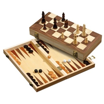 Philos Backgammon 3-1 zestaw 40mm