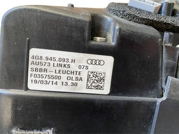 AUDI A7 4G FACELIFT SVĚTLO LEVÝ ZADNÍ 4G8945093H