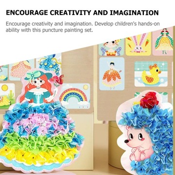 1 комплект творческого набора для творчества из ткани «сделай сам»