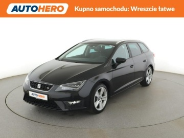 Seat Leon III ST 1.4 TSI ACT 150KM 2016 Seat Leon 1.4TSI FR Climatronic Tempomat Navi
